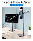 Cooper TabStand Height Adjustable Tablet & Portable Monitor Stand for Desk