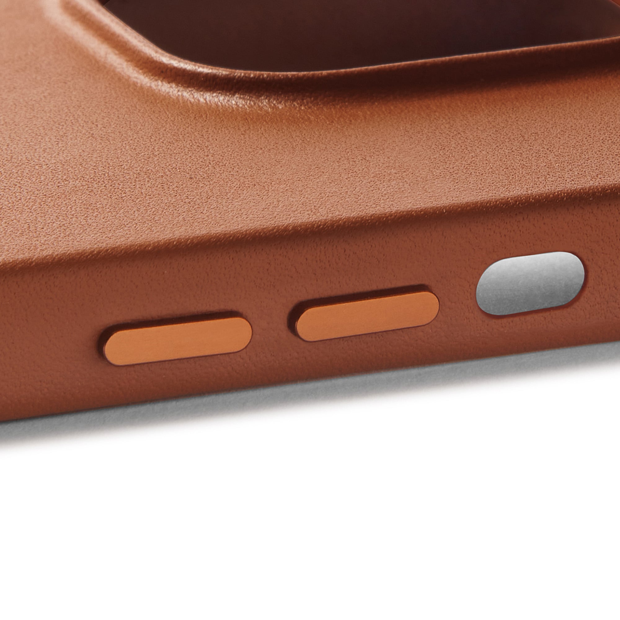 iPhone 14 Leather Case - Journey iPhone 14 Pro / Saddle Brown